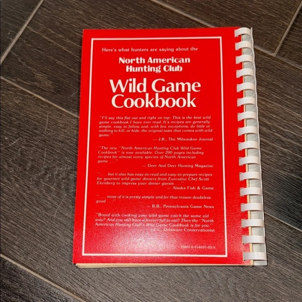 1985 NAHC Wild Game Cookbook